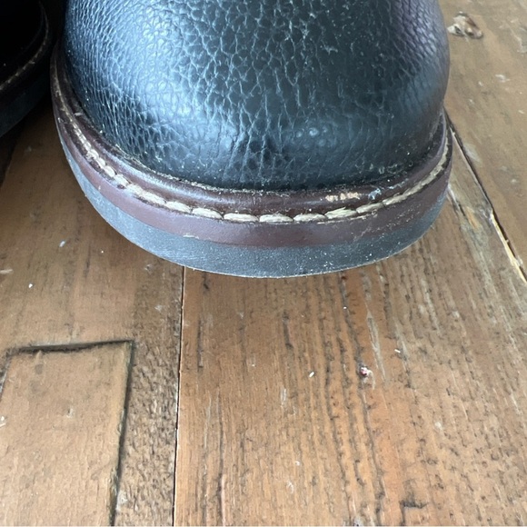 COLE HAAN Pebbled Black Leather C27088 Grand 0s Wingtip Loafer Shoes, Mens 12 - Picture 3 of 10